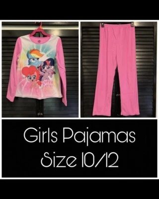 Girls My Little Pony Fleece Pajamas - 10/12 - Image 1 of 4