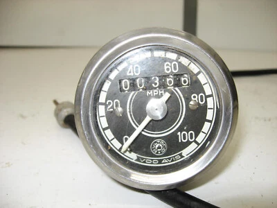 Velocímetro Bultaco Speedo VDO Sherpa T Alpina 250 350 1971 1972 1973 1974 72 73 Foto 1 de 4