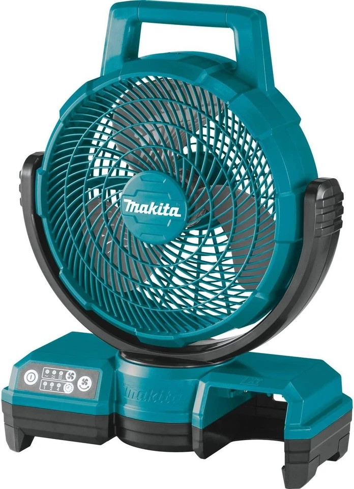 Makita DCF203Z Cordless Lithium-ion 9-1/4" Li-Ion Cordless Battery Job Site Fan - Image 1 of 4