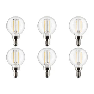 3W G16.5 LED - Clear - Candelabra base - 90 CRI - 4000K - 120V - 6-Pack - Picture 1 of 6