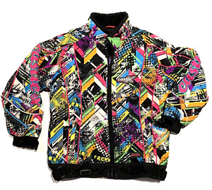 Castle X Racewear Girls Sz Medium Jacket Twist Special Edition Neon Snowmobile