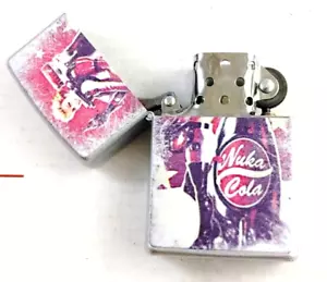 Nuka Cola Girl Flip Top Windproof Lighter - Picture 1 of 4