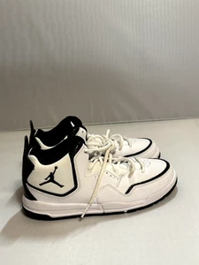 Jordan Courtside 23 White Trainers Black Size UK 13 Basketball Shoes N5 - Picture 1 of 4