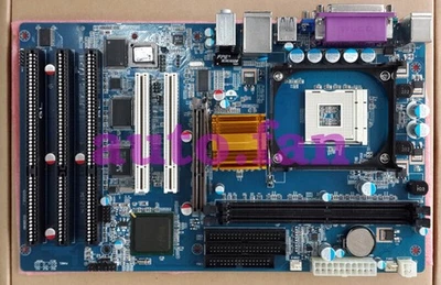 1PCS NEW 845GV MOTHERBOARD 1IAS SLOT WITH 3 ISA SLOTS 478-PIN 3ISA SLOT P4 - Image 1 of 2