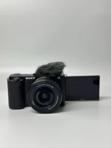 Sony Alpha ZV-E10 APS-C Interchangeable Lens Mirrorless Vlog Camera with 16-50mm - Picture 1 of 10