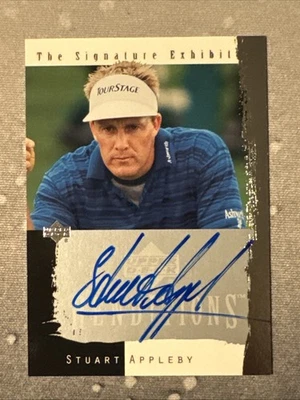 2003 Upper Deck Renditions the Signature Exhibit Stuart Appleby #SA Auto - Image 1 of 2