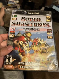 Super Smash Bros Melee (Authentic Case Only) for Nintendo GameCube *NO GAME - Picture 1 of 3