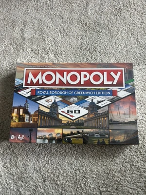 Royal Borough of Greenwich Monopoly Board Game Brand New And Sealed - Image 1 of 4
