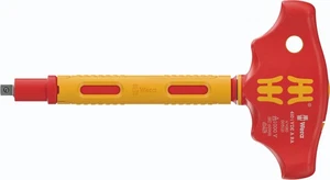 Wera 410 i VDE B RA VDE-insulated T-handle Ratchet 1/4in. Drive - 05005121001 - Picture 1 of 6
