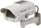 Silverline 614458 outdoor Solar-Powered Du mmy CCTV Camera with LED , Grey