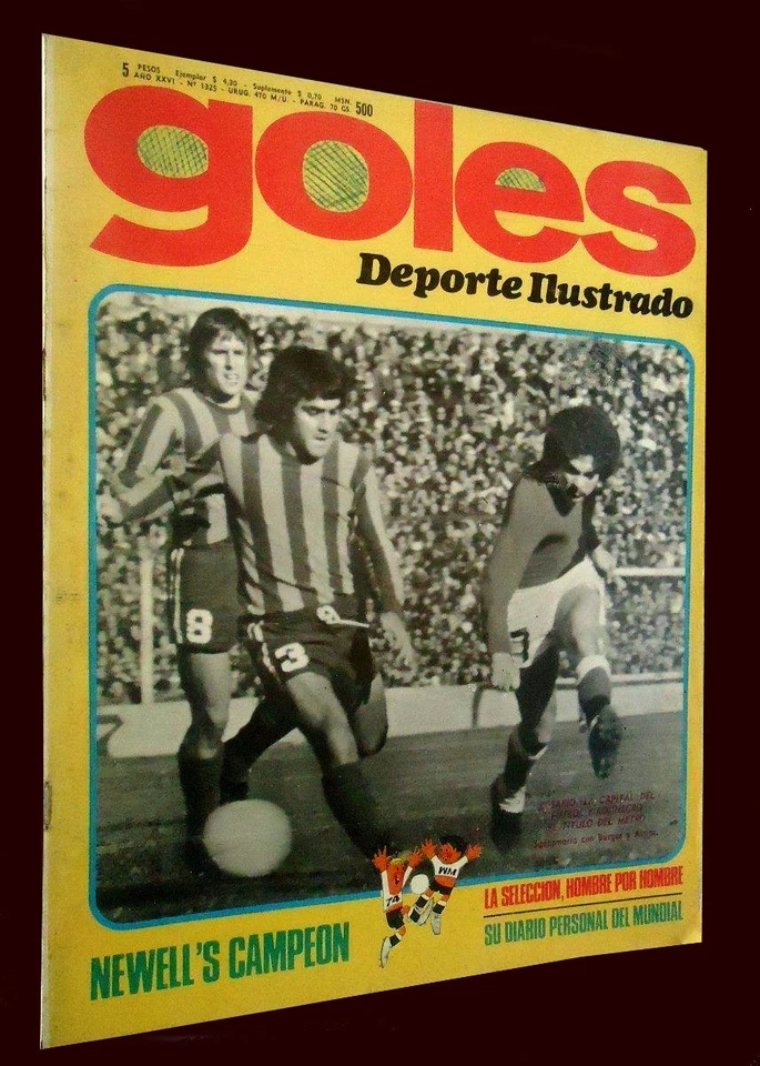 NEWELL ́S OLD BOYS Champion 1974 revista RARA GOLES + PÓSTER Foto 1 de 1