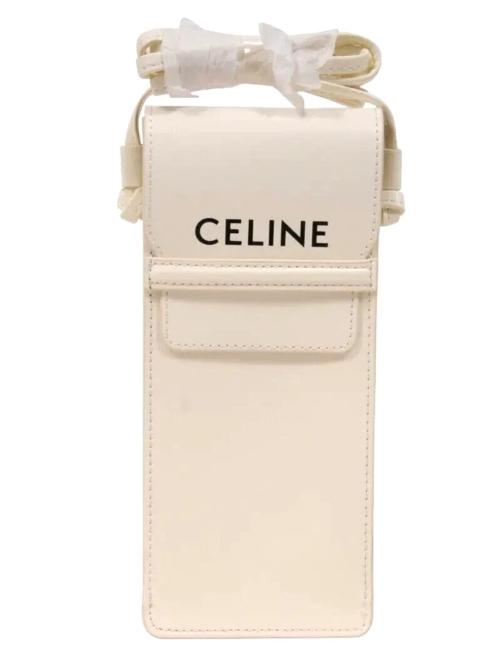 CELINE Authentic White crossbody pouch phone wallet sunglasses case BRAND NEW - Image 1 of 1