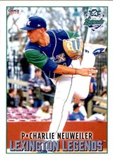 2019 Lexington Legends Choice #25 Charlie Neuweiler East Elmhurst New York Card