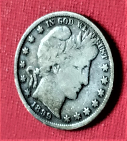 1899-P Barber Half Dollar Cover