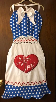 I Love Lucy Apron or Costume Rare Hard to Find - Image 1 of 4