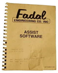 Manual de software Fadal Assist - Imagen 1 de 1