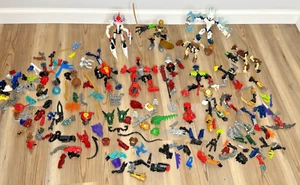 Lego Bionicle Lot FIGURES, WEAPONS, PARTS Gelu Pridak Pahrak Rocka PLUS MORE - Picture 1 of 21