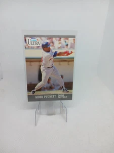 1991 Ultra #195 Kirby Puckett Minnesota Twins HOF Baseball Card - Picture 1 of 1