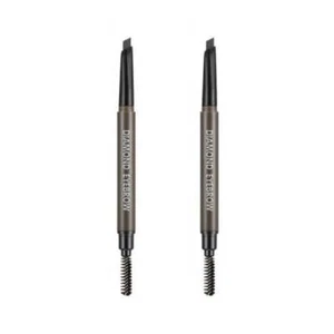 RiRe Diamond Eyebrow Gray Brown 0.35g*2Pcs - FREE SHIPPING - Picture 1 of 1