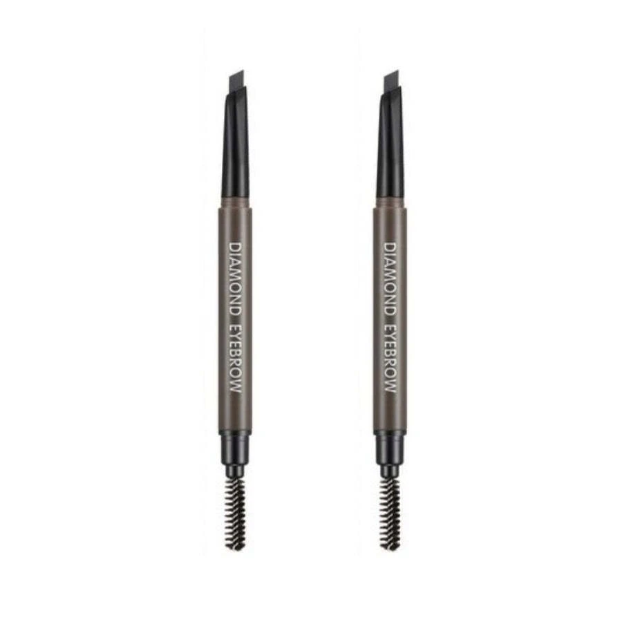 RiRe Diamond Eyebrow Gray Brown 0.35g*2Pcs - FREE SHIPPING - Image 1 of 1