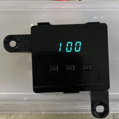 REBUILT 1989-1994 Toyota Pickup 1990-1995 4Runner Dash Jeco Clock Digital - Image 1 of 4