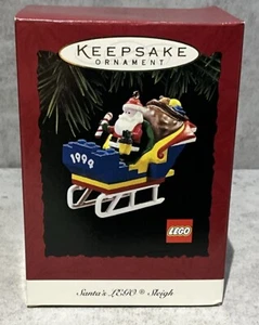 Hallmark 1994 Andenken Ornament Santa’s Lego Schlitten - Bild 1 von 2