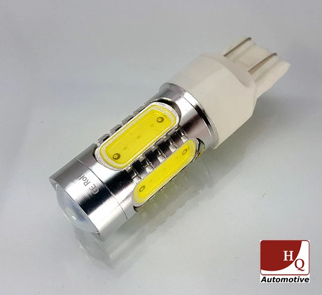 Car LED Bulb 16W W21/5W with lens WHITE for Vauxhall DRL - Image 1 of 1