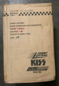 Sealed Factory Case Of 80 Johnny Lightning Racing Dreams KISS CE 152-00S