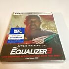 The Equalizer 3 Steelbook (4K Uhd, 2023) Best Buy Exclusive - Free Boxed Ship