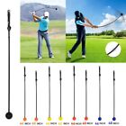 46/40in Golf Swing Trainer Aid Balance Power Strength Tempo Flex Stick Aid Tool