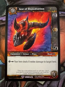 Juego de cartas coleccionables World of Warcraft Promo Justice 2/12 Jaw of Repudiation - Imagen 1 de 2