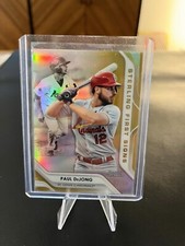 2020 Bowman Sterling Paul DeJong First Signs Gold card #/50 St.Louis Cardinals