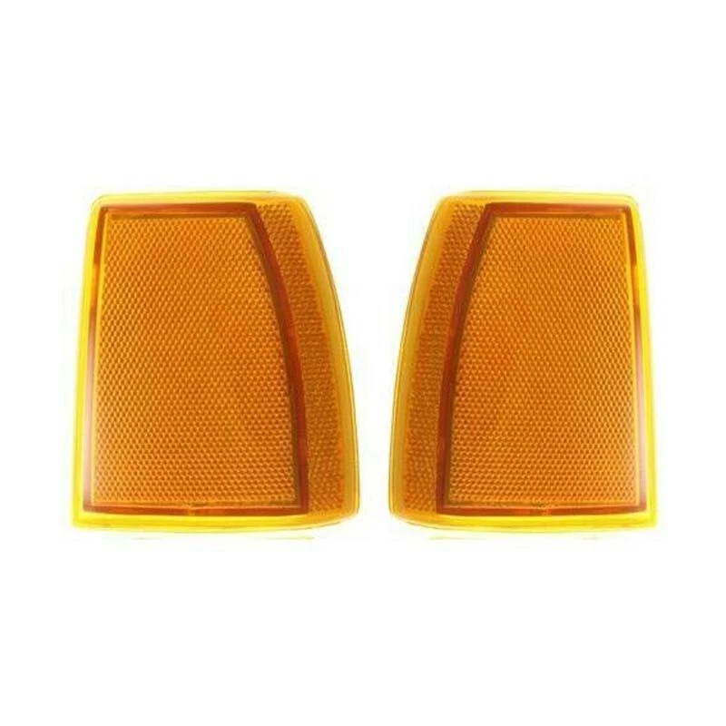 Juego de 2 lentes y carcasa de lámpara de esquina lateral derecha y derecha para Ford Bronco II Explorer Foto 1 de 4