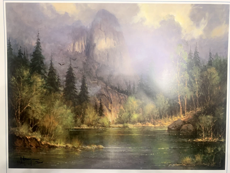 G. Harvey Yosemite's Sentinel prueba de artista 88/325 Foto 1 de 4