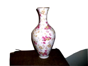 SCHUMAN ARABERG GERMANY ROSA BLUMENVASE - Bild 1 von 2