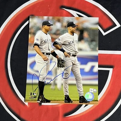 Alex Rodriguez New York Yankees Signed 8X10 Picture Autographed MLB COA - Image 1 of 3