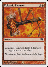 Volcanic Hammer x4   8th MtG NM