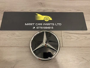 MERCEDES A W177 FACELIFT 2022-ON FRONT EMBLEM GRILL GRILLE STAR LOGO A1778880101 - Picture 1 of 9