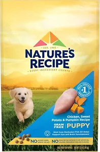 Nature′S Recipe Grain Free Puppy Chicken, Sweet Potato & Pumpkin Recipe Dry Dog  - Picture 1 of 5