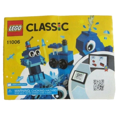 LEGO Classic #11006 Instruction Booklet Manual Only 2020 - Image 1 of 4