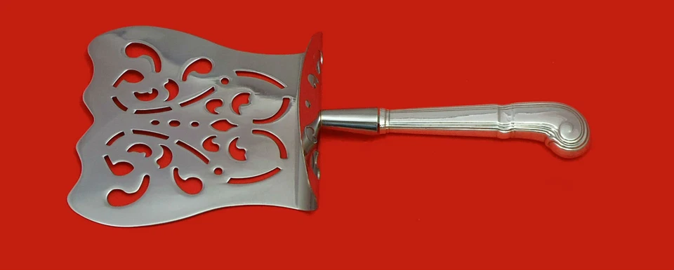 Servidor de espárragos de plata esterlina Castilian by Tiffany and Co con capucha personalizado Foto 1 de 1