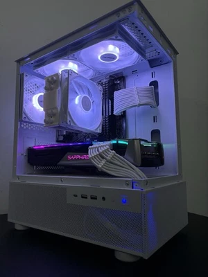 PC gaming Ryzen 5 5500 Rx 5700 xt 16gb 1tb blanco Foto 1 de 4