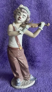 LLADRO Utopia - 8239 Bohemian Melodies - Clown Violin Sentimiento Bohemio Spain - Picture 1 of 13