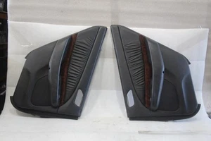 1999 2000 2001 2002 2003 ACURA TL LEFT RIGHT REAR DOOR TRIM PANELS BLACK - Picture 1 of 11