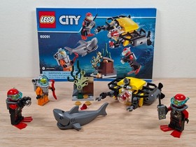 LEGO 60091 City Deep Sea Explorers Starter Set Complete with Instructions No Box