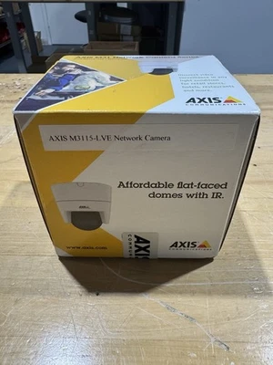 Axis M3115-LVE Outdoor Network Dome Camera - White - Image 1 of 4
