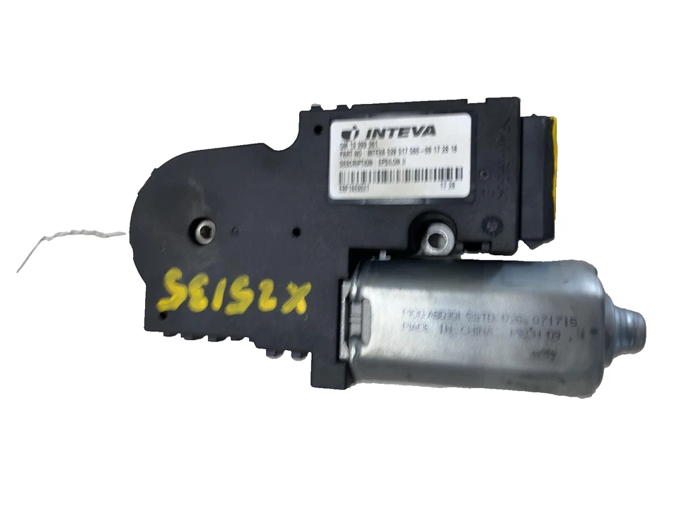 12-20 BUICK REGAL Sun Roof Motor 13389361 39032966 - Изображение 1 из 4