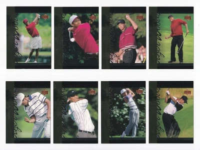2001 UPPER DECK TIGER'S TALES TIGER WOODS ROOKIE RC'S 20 ASSORTED - image 1 of 3