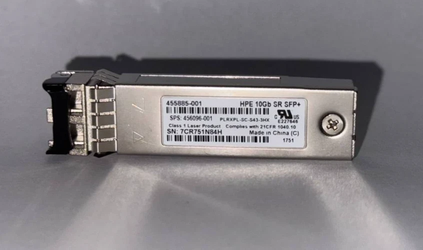 original HP 455885-001 / 455883-B21 / 456096-001 – 10Gb SR SFP+ Transceiver HPE - Bild 1 von 1