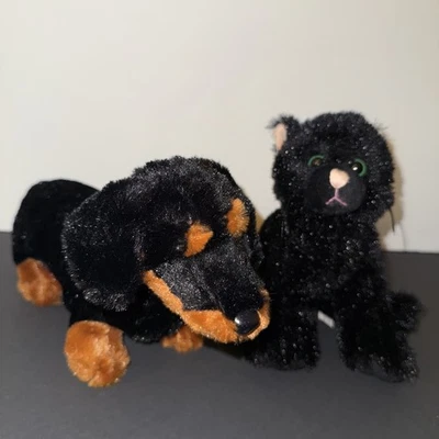 Lot of 2 Webkinz Pets NO CODES in gently preowned condition. - Image 1 of 4